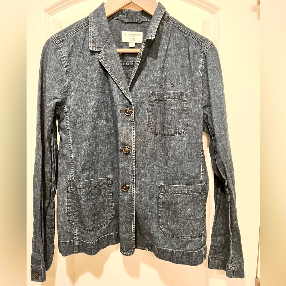 Uniqlo x Idlf denim shirt size s